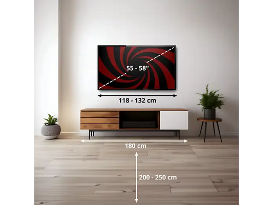 TV QNED Mini LED 55 - LG 55QNED72B6B.AEU, UHD 4K, Procesador Inteligente α7 AI Processor 4K Gen9, Smart TV, DVB-T2 (H.265), Negro