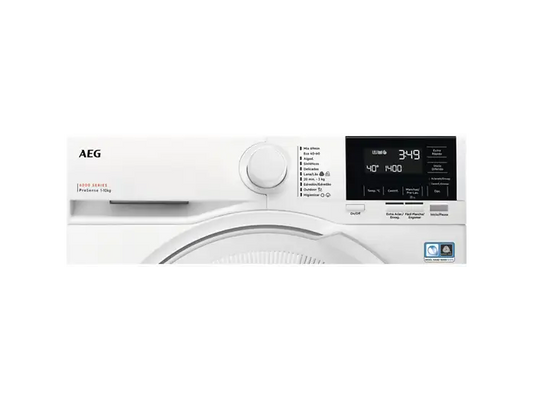 Lavadora carga frontal - AEG Serie 6000 ProSense LFR6114O2B, 10 kg, 1,400 rpm, 10 programas, Blanco