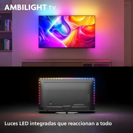 TV Philips The One Ambilight QLED 50 50PUS9010 UltraHD 4K Dolby Vision Dolby Atmos Titan OS