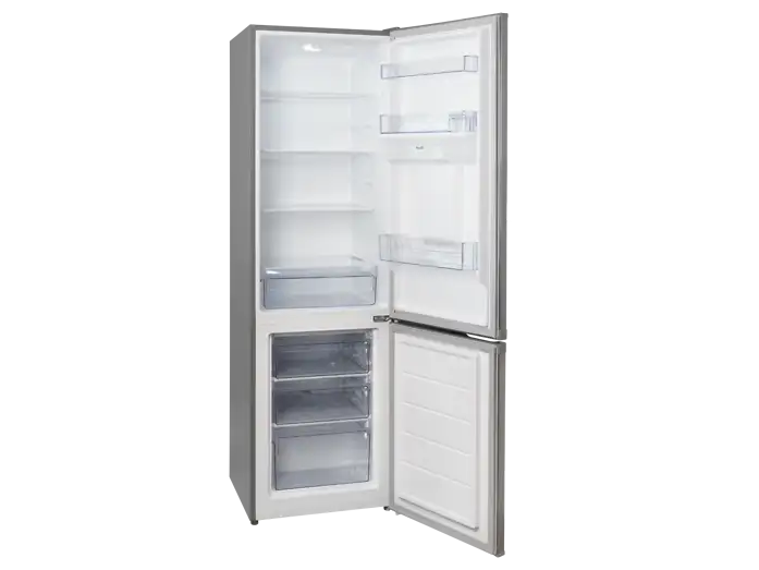 Frigorífico combi - JOCEL JC-273 LID, compresor, Altura 176 cm, Capacidad 260 l, Inox