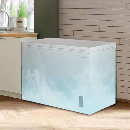 Congelador Cecotec Bolero CoolMarket Chest 249P White E Dual Function 249L