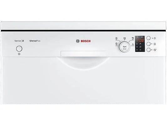 Lavavajillas - Bosch Serie 2 SMS25AW05E, Independiente, 12 cubiertos, 5 Programas, 60 cm, Blanco
