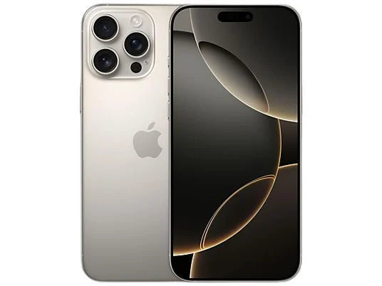 Apple iPhone 16 Pro Max, Titanio Natural, 256 GB, 5G, 6.9 " OLED Super Retina XDR, Chip A18 Pro, iOS