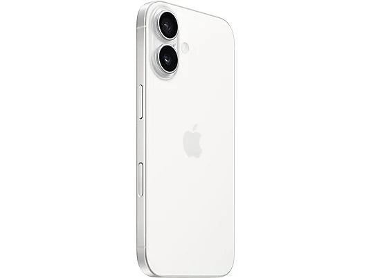 Apple iPhone 16, Blanco, 128 GB, 5G, 6.1  OLED Super Retina XDR, Chip A18 Bionic, iOS