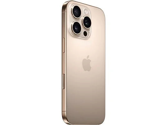 Apple iPhone 16 Pro Max, Titanio Desierto, 256 GB, 5G, 6.9  OLED Super Retina XDR, Chip A18 Pro, iOS