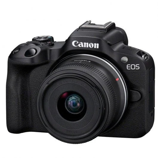 Cámara Digital Canon EOS R50 24.2MP WiFi + RF-S 18-45mm F4.5-6.3 IS STM
