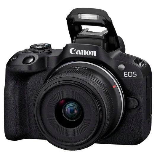 Cámara Digital Canon EOS R50 24.2MP WiFi + RF-S 18-45mm F4.5-6.3 IS STM