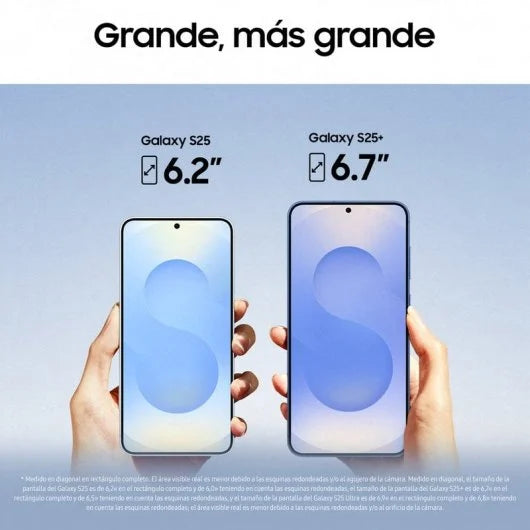 Samsung Galaxy S25 Plus Smartphone con IA 256GB Batería 4.900mAh Azul Versión Importada EU
