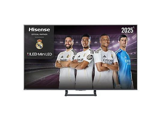 TV Mini LED 65 - Hisense 65E8Q, UHD 4K, 144 Hz, Hi-View Engine, Escalador HDR IA, Subwoofer integrado, Negro