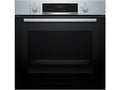 Horno - Bosch HBA574ES3, Multifunción, Pirolítico, 71 l, 59.4 cm, HotAir 3D, Asistente de limpieza con agua, Inox