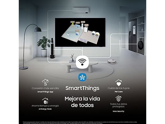 TV OLED 65 - Samsung TQ65S95FATXXC, OLED 4K, NQ4 AI Gen3 Processor, Smart TV full AI, Wifi, Negro grafito