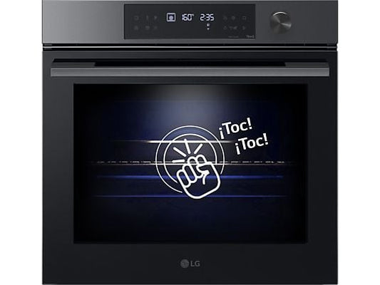 Horno - LG WS7D7631WB, Multifunción, Pirolítico, Sistema de limpieza Blue EasyClean™, 76 L, 59.2 cm, ThinQ™, Acero negro mate