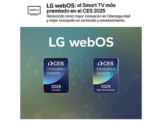 TV QNED 86 - LG 86QNED81A6A, UHD 4K, Procesador Inteligente α7 AI Processor 4K Gen8, Smart TV, DVB-T2 (H.265), Negro