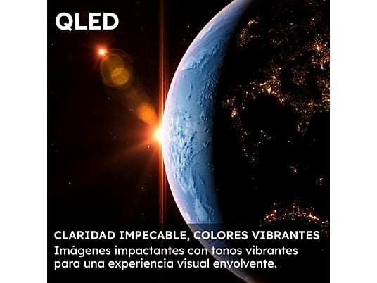 TV QLED 50 - Haier S80 Series H50S80FUX, QLED 4K HDR10, Google TV, Gaming 120Hz, Dolby Audio, Negro