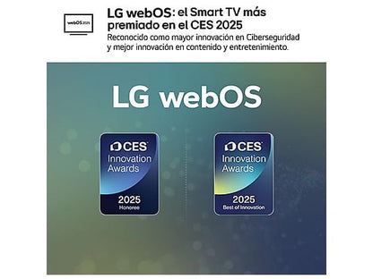 TV QNED 65 - LG 65QNED81A6A, UHD 4K, Procesador Inteligente α7 AI Processor 4K Gen8, Smart TV, DVB-T2 (H.265), Negro