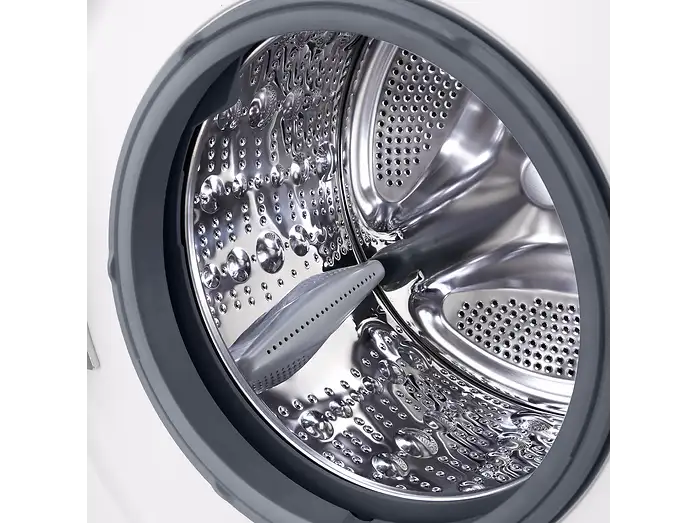 Lavadora carga frontal - LG F4X1009NWK, 9 kg, 1400 rpm, 10 programas, AI Direct Drive™, ThinQ™, Blanco Marfil