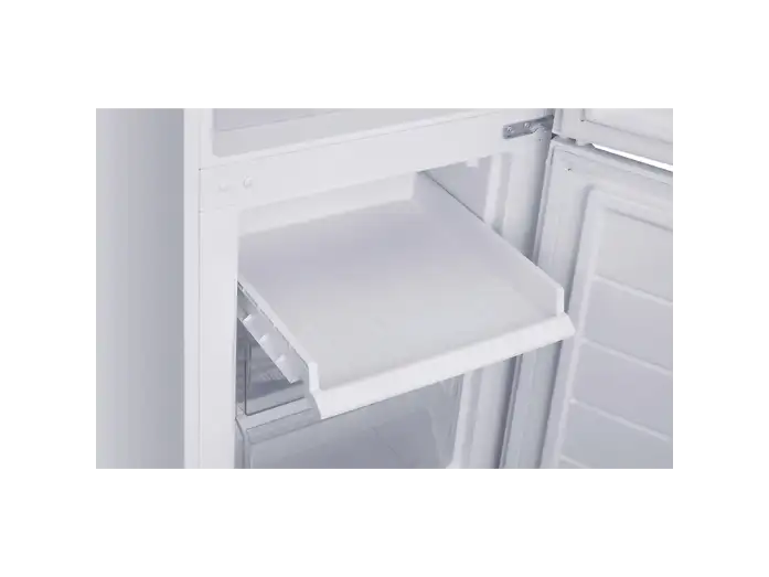 Frigorífico combi - Candy CCH1S518EW, Cíclico, 180 cm, 262 l, Tirador integrado, Puerta reversible, Blanco