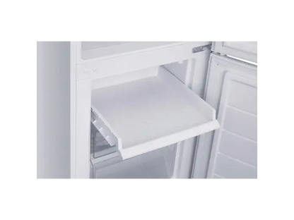 Frigorífico combi - Candy CCH1S518EW, Cíclico, 180 cm, 262 l, Tirador integrado, Puerta reversible, Blanco