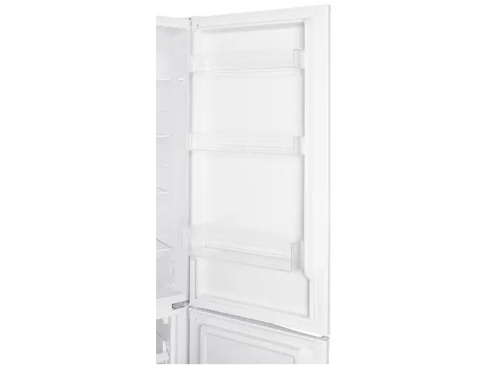 Frigorífico combi - ok. OFK 651 E W, Compresor, 180 cm, 262 l, Pies ajustables, Blanco