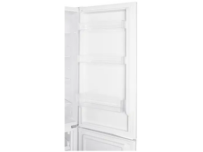 Frigorífico combi - ok. OFK 651 E W, Compresor, 180 cm, 262 l, Pies ajustables, Blanco