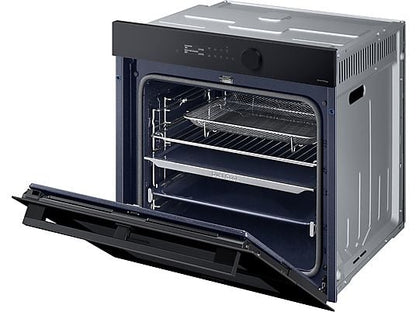 Horno de vapor - Samsung NV7B5750TDKU1, Multifunción, Pirolítico, Air Fry, 76l, 59.5 cm, Dual Cook Flex, WiFi, Negro