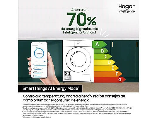Lavadora Samsung WW90CGC04DABEC 9kg