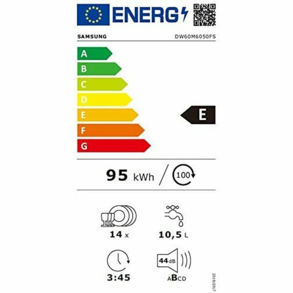 Samsung lavavajillas DW60M6050FS