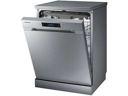 Lavavajillas - Samsung DW60M6050FS, 14 servicios, 7 programas, 59.8 cm, Función Higiene, Configuración Flexible, Inox