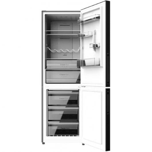 Cecotec Bolero CoolMarket Combi 322 Glass Black Frigorífico Combi E cristal Negro