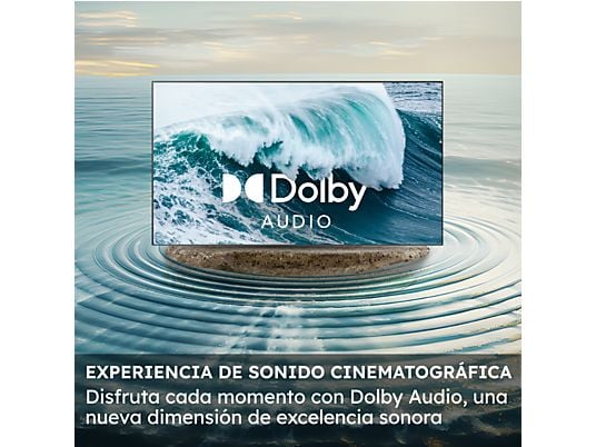 TV QLED 75" - Haier S80 Series H75S80FUX, QLED 4K HDR10, Google TV, Gaming 120Hz, Dolby Audio, Negro