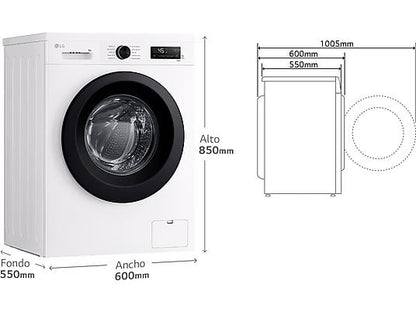 Lavadora LG F4X1009NWK