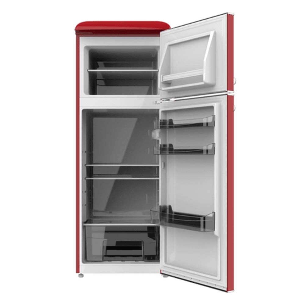 Frigorífico Retro Bolero CoolMarket 2d Origin 215 Red E Cecotec