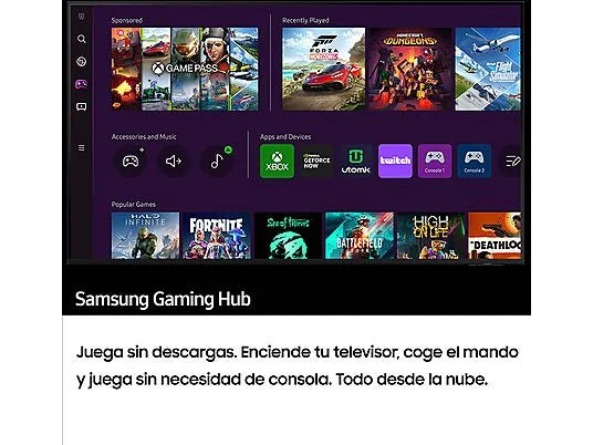 LED Samsung TU65CU7175UXXC 65 4K Smart TV