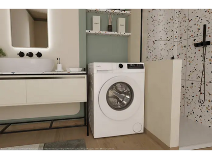 Lavadora carga frontal - Candy GD 4105-S ProWash 300, 10 kg, 1400 rpm, 16 programas, Blanco