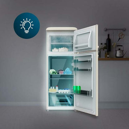 Cecotec Bolero CoolMarket 2d Origin 215 Beige E Frigorífico dos