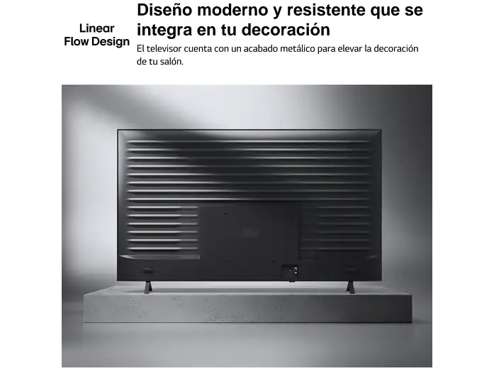 TV QNED Mini LED 75 - LG 75QNED72B6A, UHD 4K, Procesador Inteligente α7 AI Processor 4K Gen9, Smart TV, DVB-T2 (H.265), Negro
