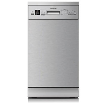 Lavavajillas Infiniton DIW-4513X 10 Servicios Clase E 45cm Inoxidable LED 7 Programas