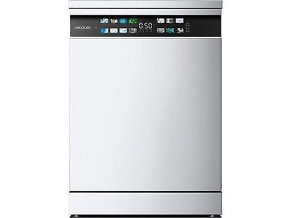 Lavavajillas - Cecotec Bolero Aguazero 6700 B, 15 cubiertos, 14 programas