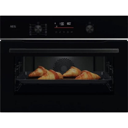 Horno eléctrico AEG Series 5000 TA5PK401B 45L Negro con cocción a vapor y autolimpieza pirolítica