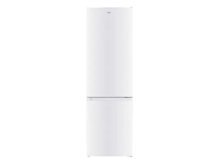 Frigorífico combi - Candy CCH1S518EW, Cíclico, 180 cm, 262 l, Tirador integrado, Puerta reversible, Blanco