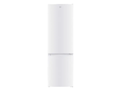 Frigorífico combi - Candy CCH1S518EW, Cíclico, 180 cm, 262 l, Tirador integrado, Puerta reversible, Blanco