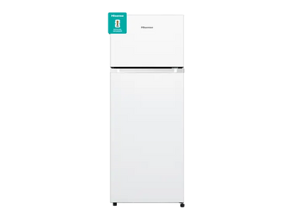 Frigorífico dos puertas - Hisense RT267D4AWE, Cíclico Defrost, 143.4 cm, 206 l, Iluminación LED, Blanco