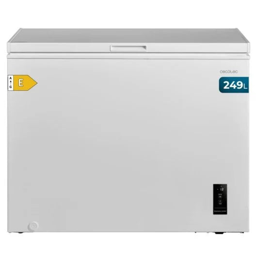 Congelador Cecotec Bolero CoolMarket Chest 249P White E Dual Function 249L