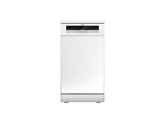 Lavavajillas - Teka DFS 24650, 9 servicios, 6 programas, 44.8 cm, Display LED, Programa Whisper, Blanco