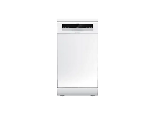 Lavavajillas - Teka DFS 24650, 9 servicios, 6 programas, 44.8 cm, Display LED, Programa Whisper, Blanco