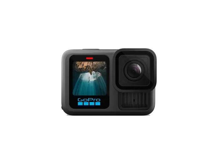 Cámara deportiva - GoPro Hero 13 Black, HyperSmooth 6.0, 5.3 K, 27 megapíxeles, Autonomía 2.5 h, HDR, Sumergible hasta 10m, Cámara lenta, Negro