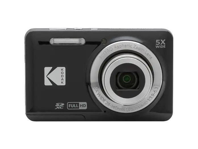 Cámara digital - KODAK FZ55-BK, 16,76 megapixel, Full HD 1080p, Negro