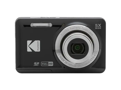 Cámara digital - KODAK FZ55-BK, 16,76 megapixel, Full HD 1080p, Negro