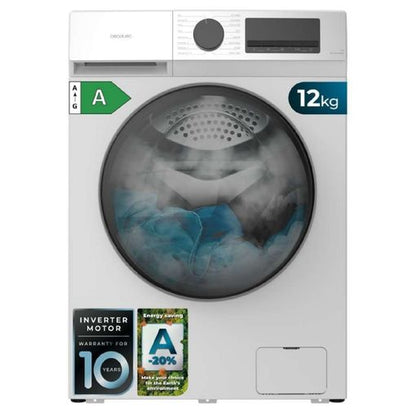 Cecotec Lavadora Carga Frontal 12kg Bolero Dresscode 12450 Inverter