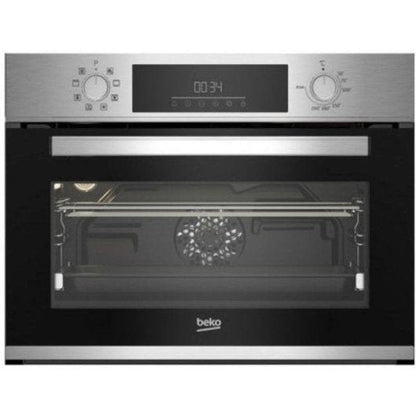 Horno Compacto Beko BBCM12300X 48L 45cm Hidrolítico A con Grill Inox